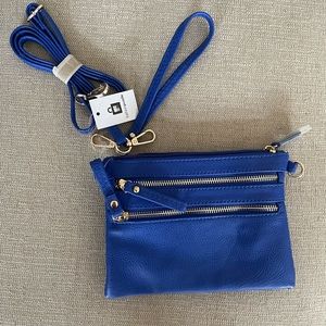 NWT Blue Crossbody Bag